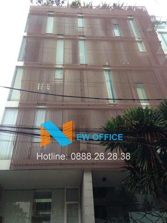 Tổng quan tòa nhà Vietsky Office Building trên đường Nguyễn Văn Trỗi quận Phú Nhuận.