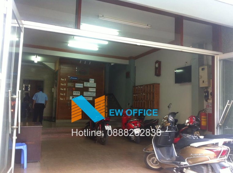 khu vực bước vào đại sảnh tòa nhà Hoàng Đan 2 Buillding