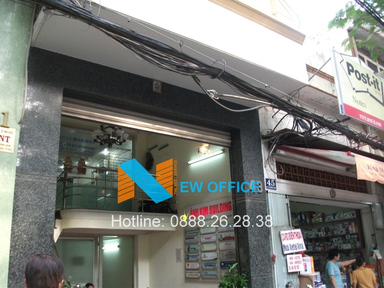 Văn phòng cho thuê quận 1 tại tòa nhà Ánh Kim Building sảnh chính của tòa nhà.