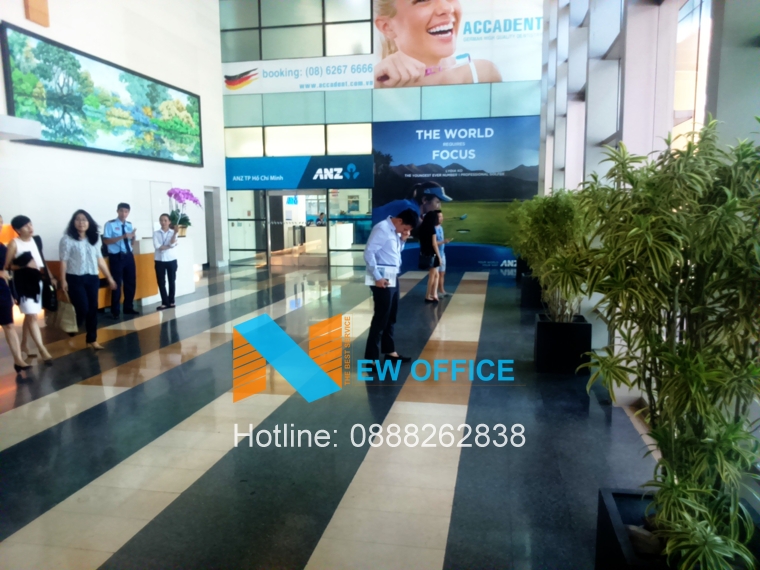 khu vực đại sảnh tiếp khách tòa nhà Kumho Asiana Plaza