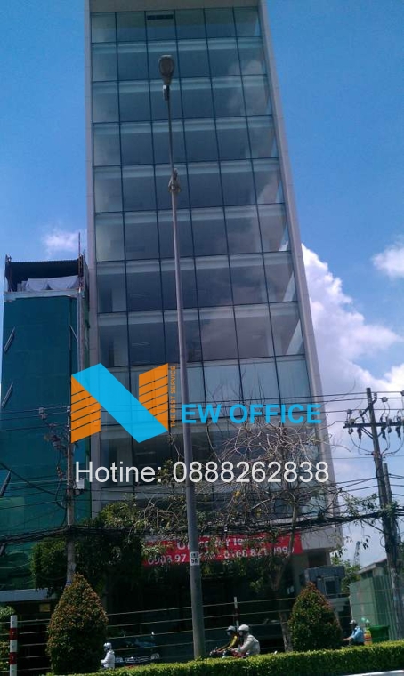 Tòa nhà Athena Building cho thuê văn phòng Quận Tân Bình nhìn tổng quan từ phía ngoài