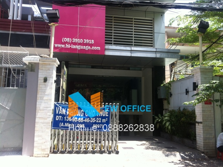 kh vưc phía trước bước vào sảnh tòa nhà Nam Việt Building