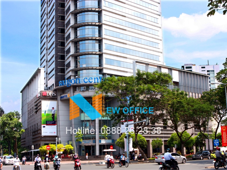 khu vực nút giao thông tòa nhà SAIGON CENTER