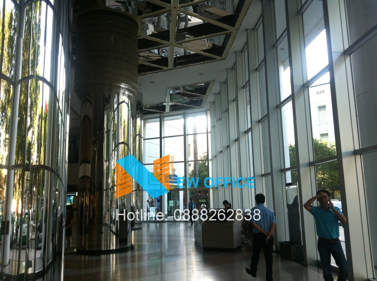 khu vực tiếp khách của tòa nhà SAIGON TRADE CENTER