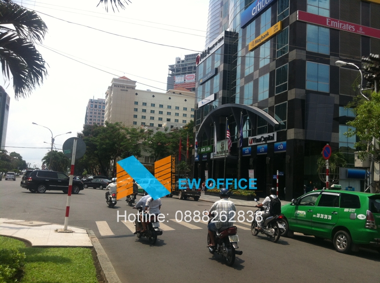 khu vực nút giao thông tòa nhà SUNWAH Building