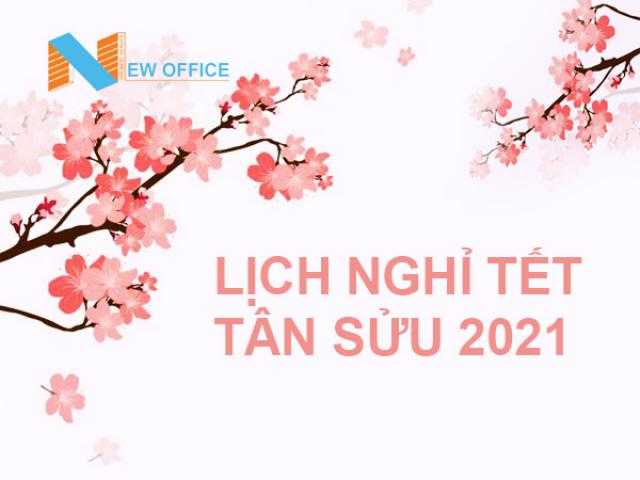 Lịch nghỉ tết Nguyên Đán Tân Sửu 2021